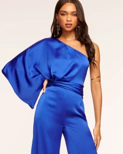 Outlet Simone One-Shoulder Jumpsuit Dresses | Jumpsuits