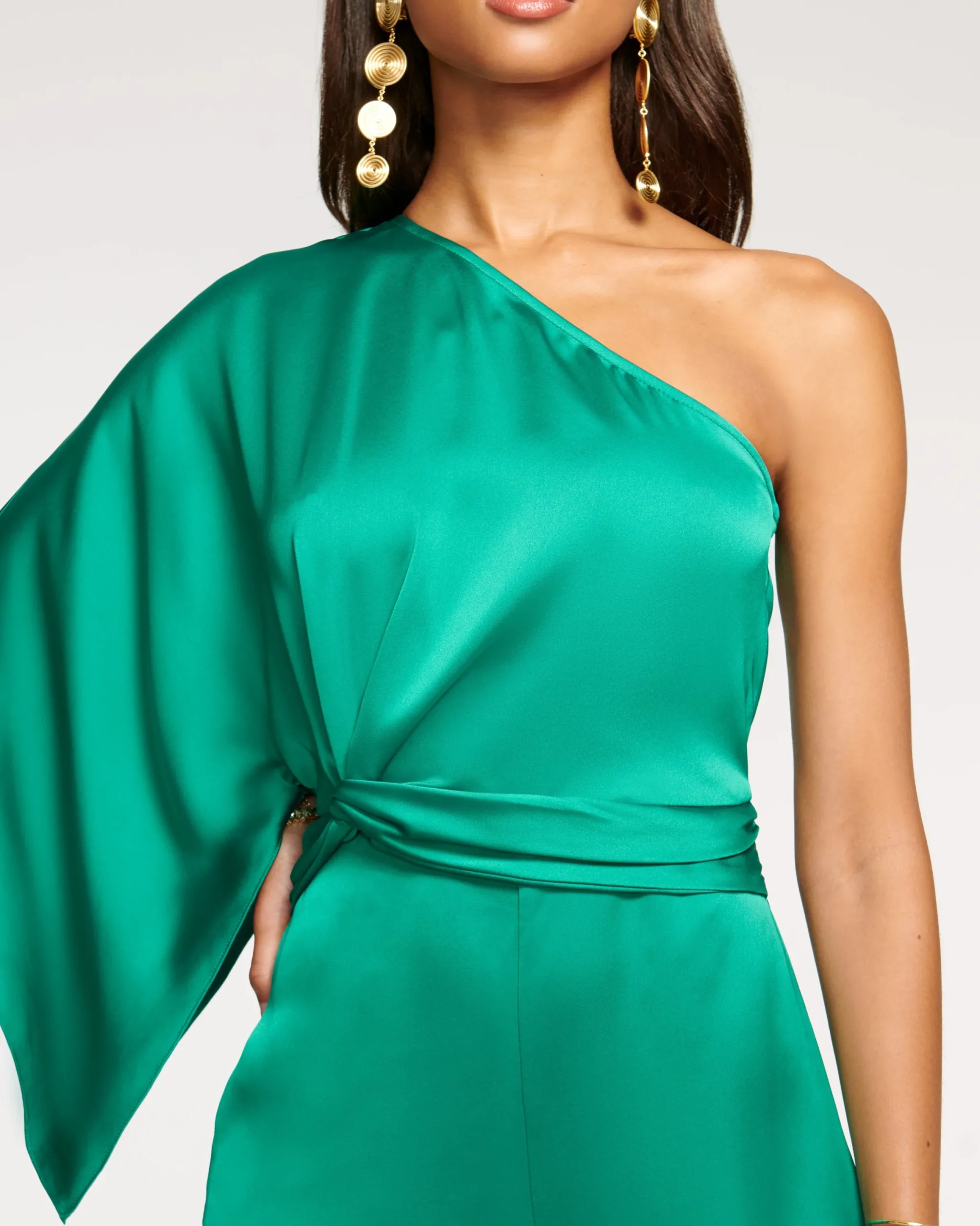 Outlet Simone One-Shoulder Jumpsuit Dresses | Jumpsuits