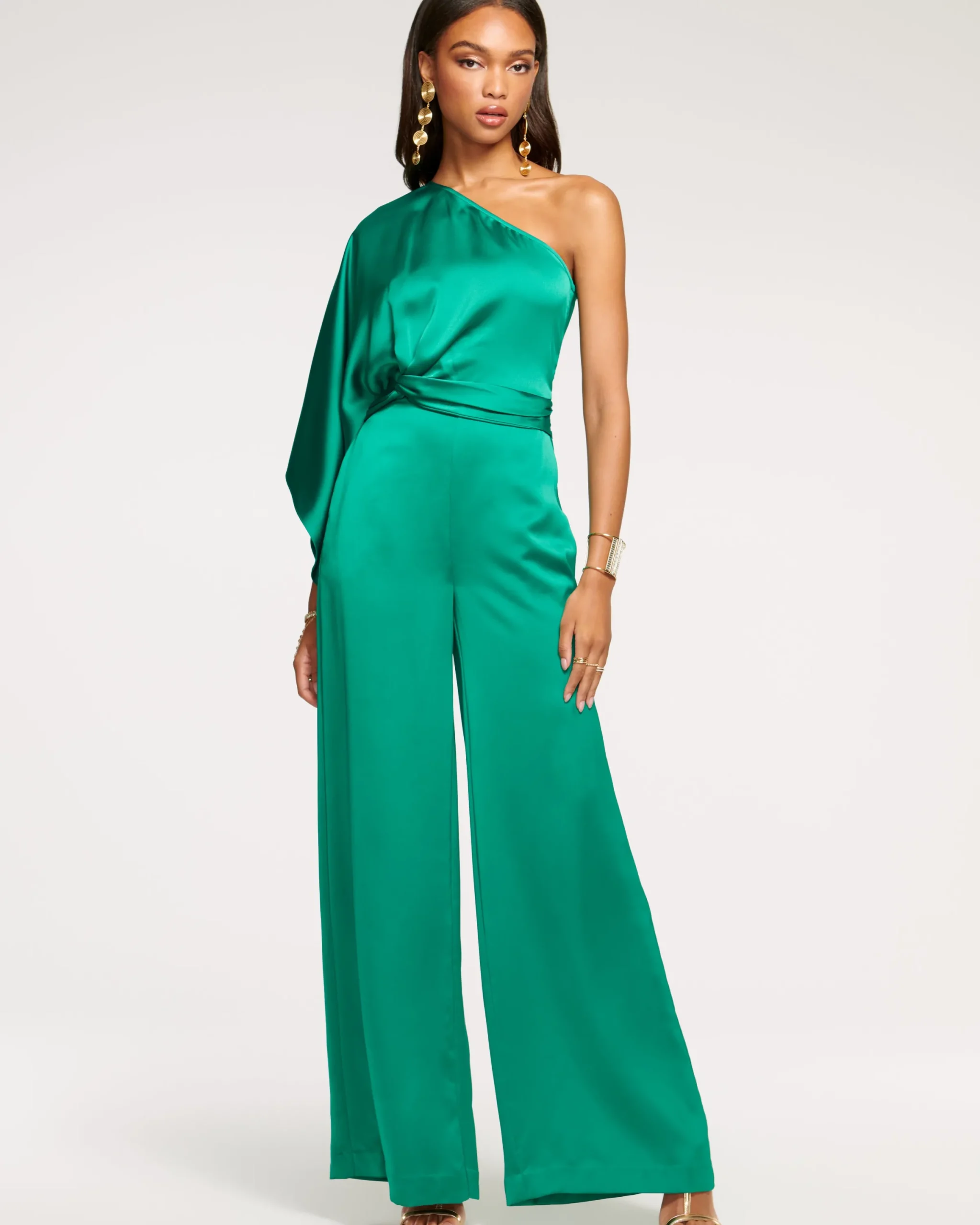 Outlet Simone One-Shoulder Jumpsuit Dresses | Jumpsuits