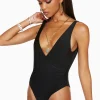 New Soren V-Neck One Piece Swimsuit Swim & Coverups