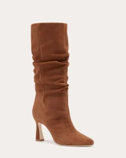 Hot Squeen Heeled Boots Shoes
