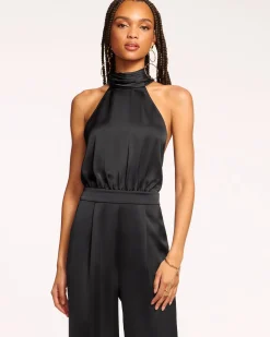 Online Tatiana Wide Leg Halter Jumpsuit Dresses | Jumpsuits