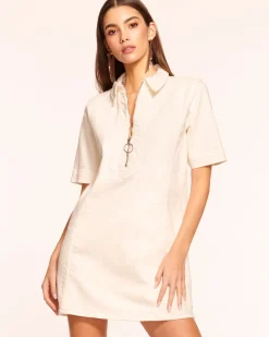 Outlet Tunechi Denim Shirt Dress Dresses | Denim