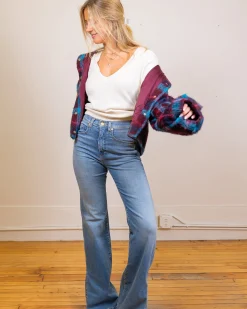 Clearance Tyra High Waisted Flare Jean Denim | Bottoms