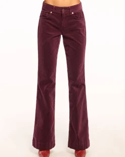 Online Velvet Kyle Low Rise Flare Jean Denim | Bottoms