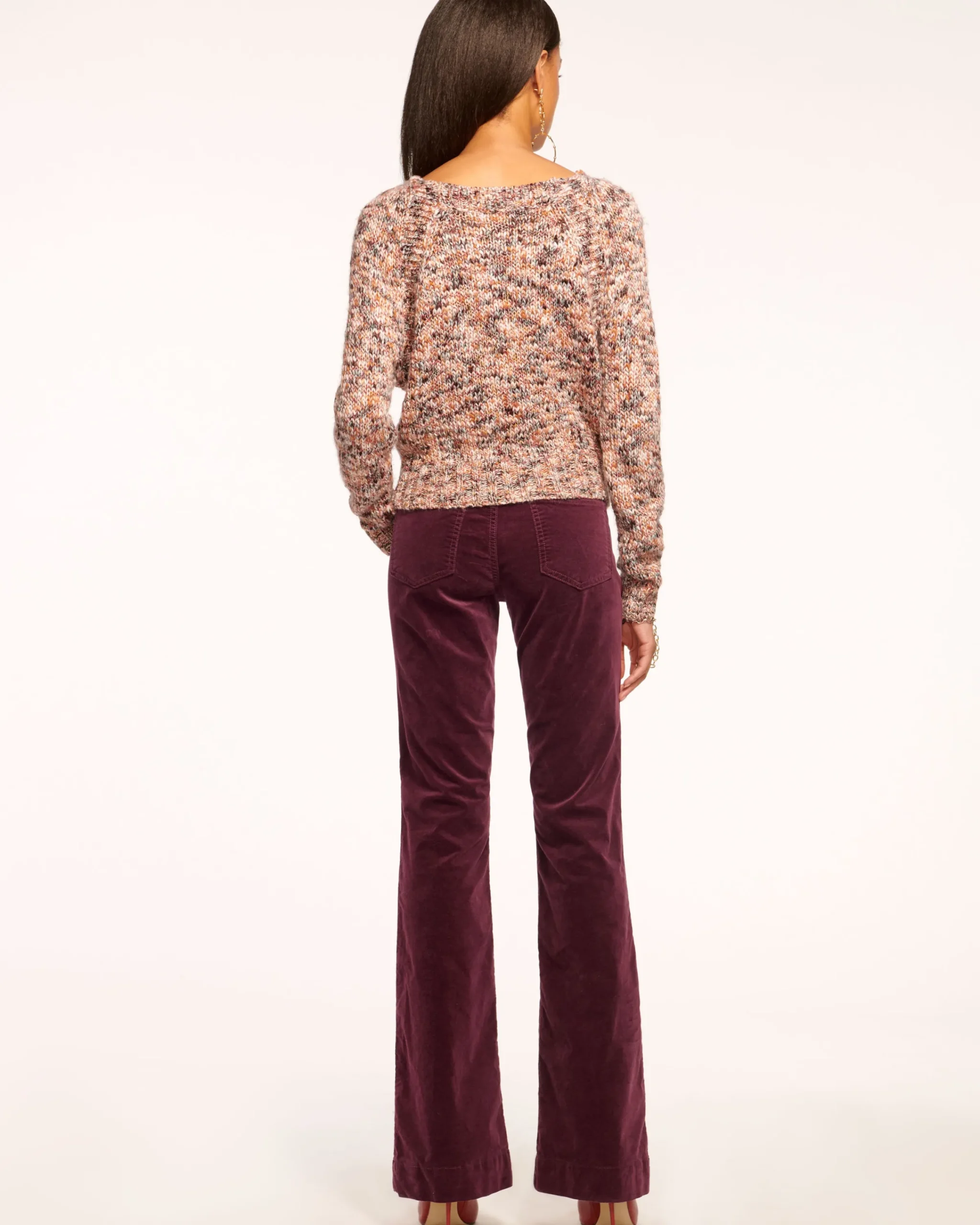 Online Velvet Kyle Low Rise Flare Jean Denim | Bottoms
