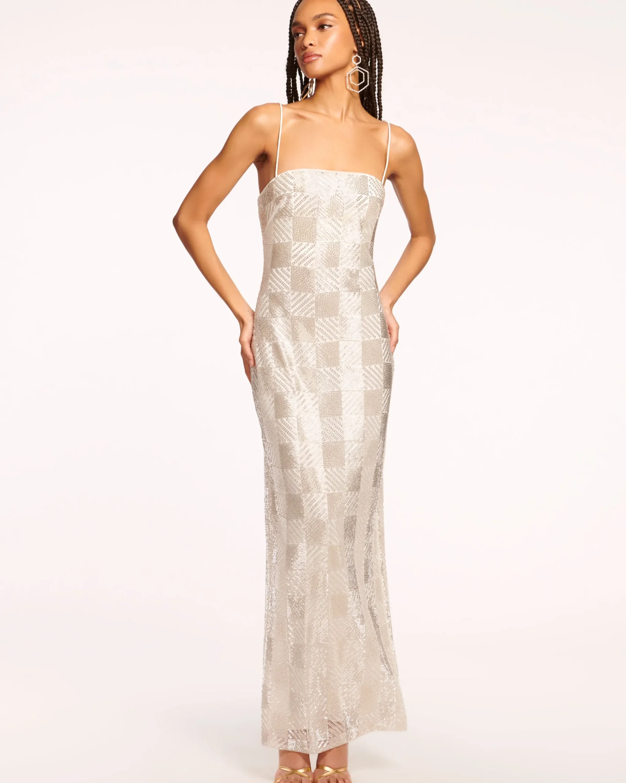 Clearance Verlo Beaded Gown Dresses