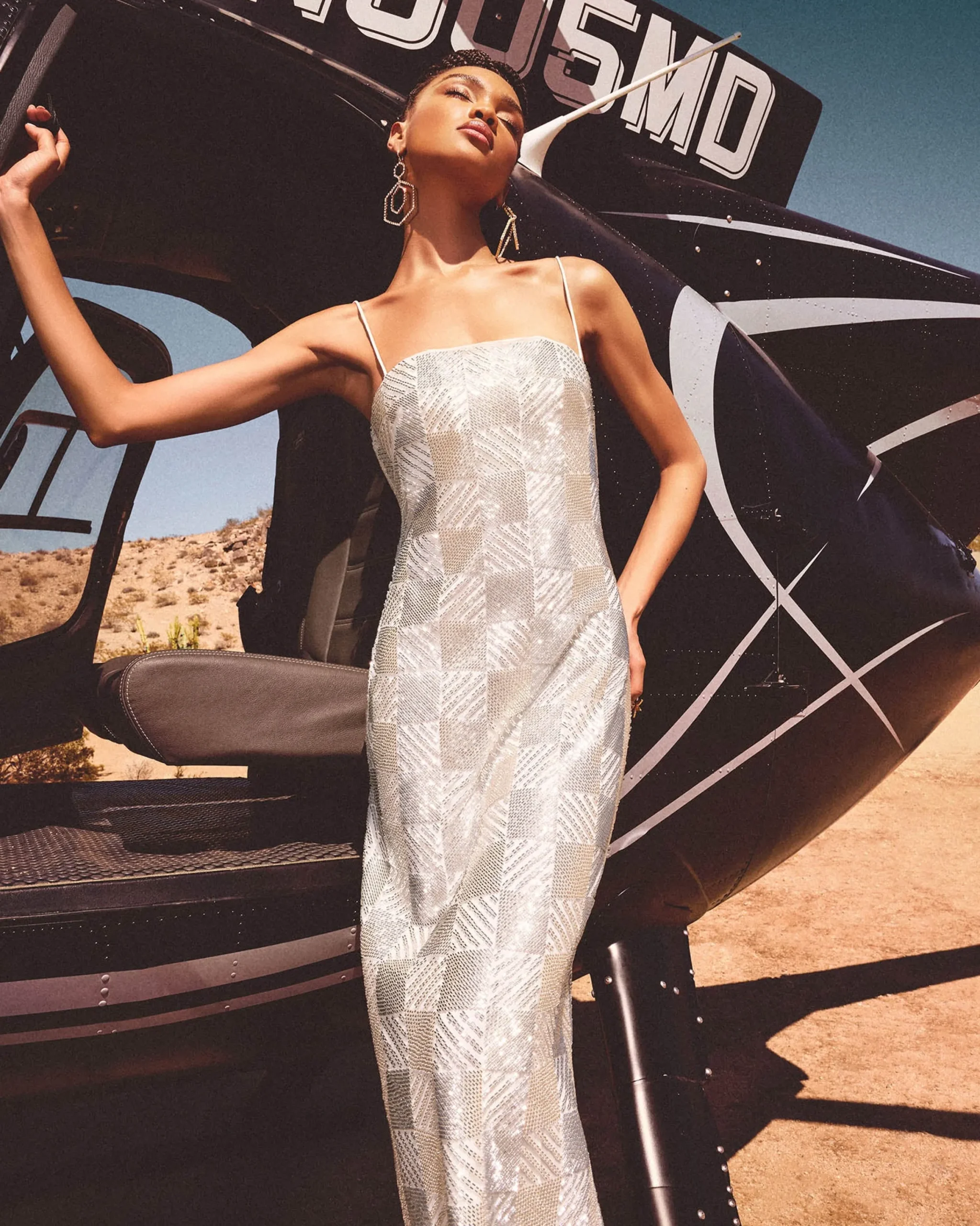 Clearance Verlo Beaded Gown Dresses