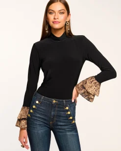 Outlet Vickiana Turtleneck Top Tops