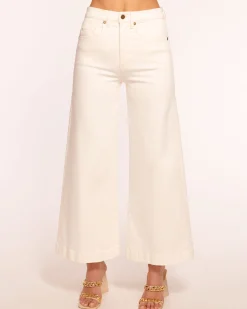 Best Wide Leg Cropped Tyra Jean Denim | Bottoms