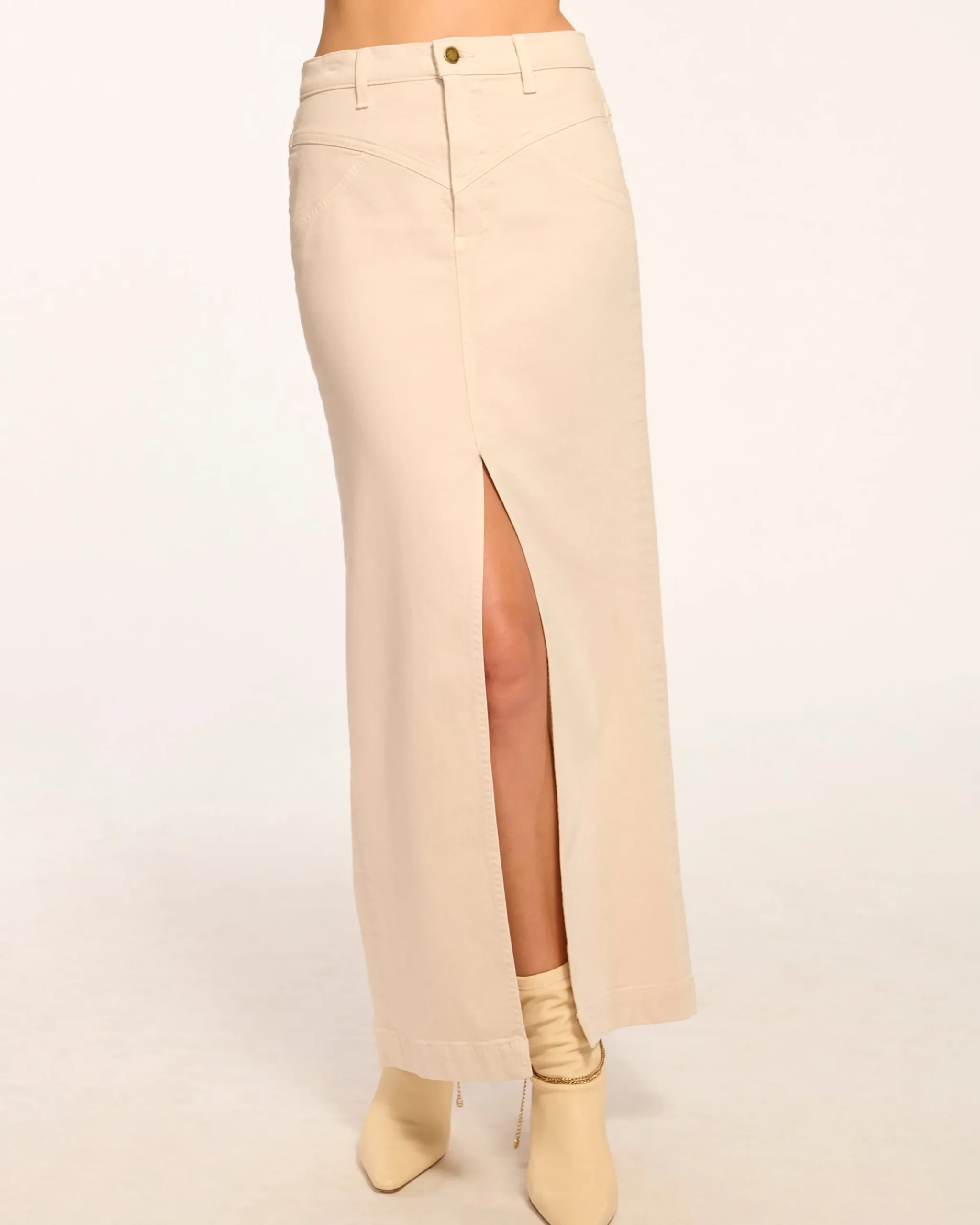 Best Xavier Denim Maxi Skirt Denim | Bottoms