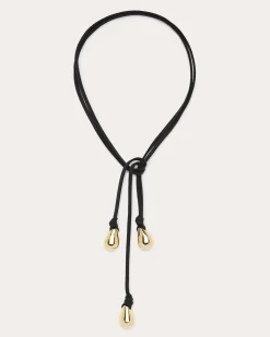 Discount Yara Suede Tie Necklace Jewelry