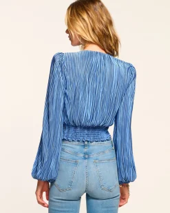 Outlet Yolande V-Neck Crop Top Tops