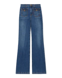Sale Zariah Wide Leg Jean Denim | Bottoms