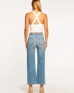 Sale Zoey Wide Leg Jean Denim | Bottoms